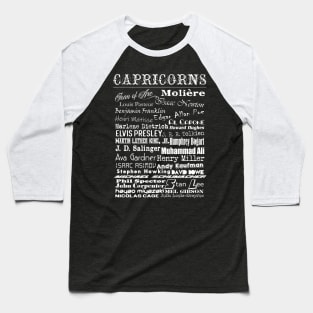 Capricorns Baseball T-Shirt